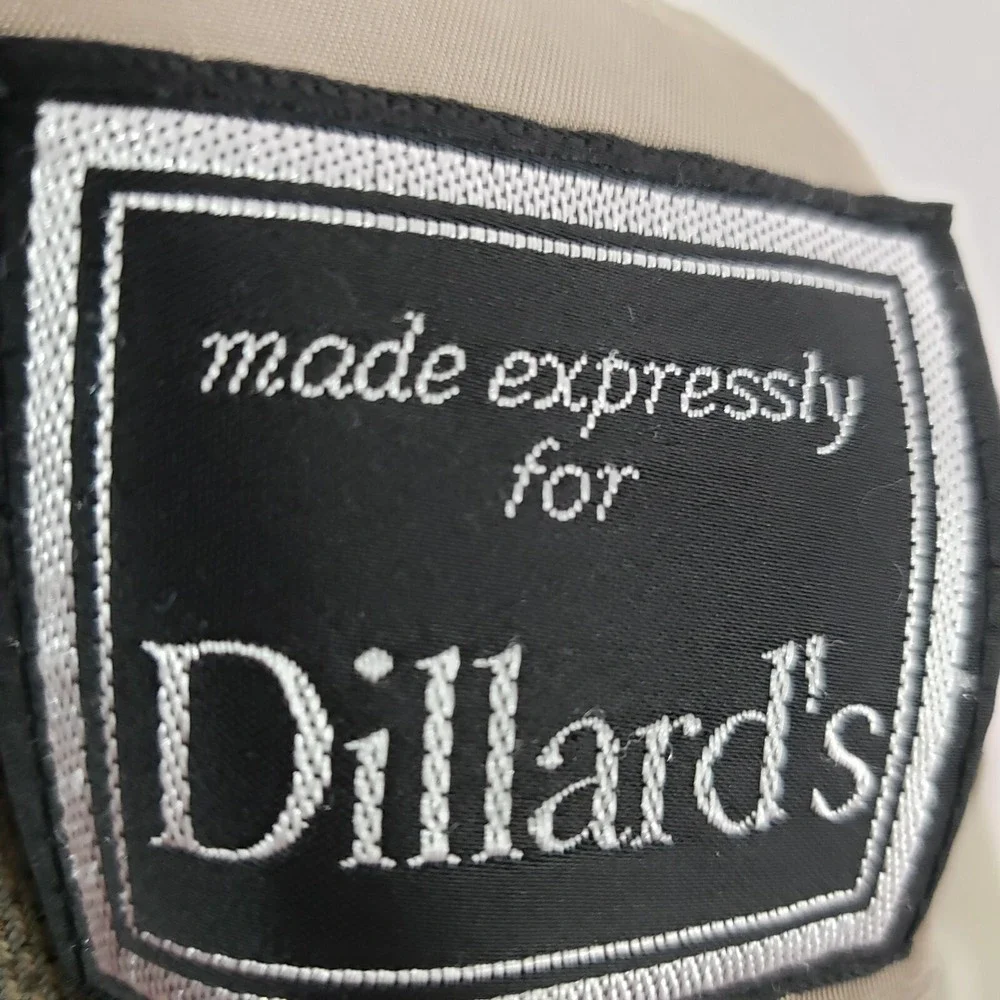 Ralph‎ Lauren Blazer Mens 44L Beige Silk Wool Two Button Sport Coat Dillards